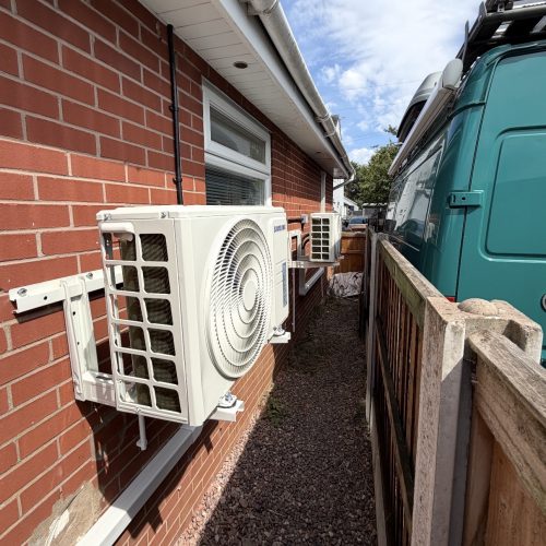 Air Conditioning Job Completed by SNJ Electrical Services